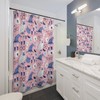 Magic Owl Pink Shower Curtain for a Whimsical Bathroom
