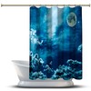 Magic Sky Stars and Moon Night Shower Curtain for a Enchanting Bathroom