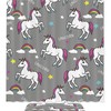 Magical Rainbow and Unicorn Shower Curtain for a Whimsical and Vibrant Bathroom