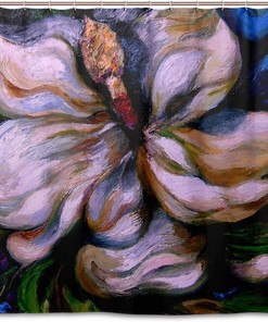 Magnolia Flower Shower Curtain - A Beautiful Addition to Your Bathroom 