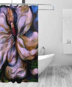 Magnolia Flower Shower Curtain - A Beautiful Addition to Your Bathroom