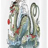 Majestic Japanese Dragon Stall Creature Shower Curtain For A Serene Bedroom