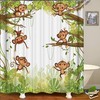 Majestic Monkey Jungle Shower Curtain - A Creative Shower Accessory