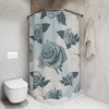 Make Your Bathroom Bloom with the Elegant Flowers Roses Shower Curtain