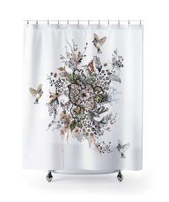 Mandala Boho Shower Curtain For Bathroom Decor