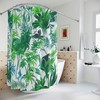 Mangrove Rainforest Lake Jungle Shower Curtain for Nature Inspired Bathroom Decor 