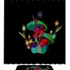 Maple Leaf Mushroom Printed Bathroom Tub Set With Waterproof Fabric Shower Curtain