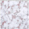 Marble Rose Gold Shower Curtain - Chic and Elegant Bathroom Decor