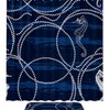 Marine Ropes and Seahorses Shower Curtain - Waterproof Bathroom Curtain