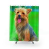 Mario Finocchiaro- Dog Print Shower Curtain for Your Bathroom