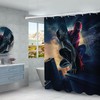 Marvel Comics Fans Rejoice with Water-Repellent Spider-Man Fans Waterproof Shower Curtain