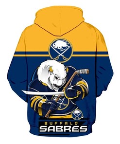 Mascot 3D Printed Buffalo Sabres Hoodie, Perfect Gifts For Fans