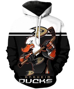 Mascot 3D Printed Hoodie - Anaheim Ducks Edition