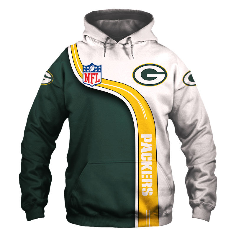 Mascot Design Gift All Over Print 3D Hoodie For Fans Of Green Bay Packers
