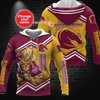 Mascot Tgiac Brisbane Broncos Nrl Custom 3D All Over Print Hoodie With Personalization