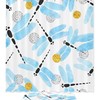 Memory Foam Dragonfly Shower Curtain Blue Watercolor Bathroom Decor Waterproof Fabric