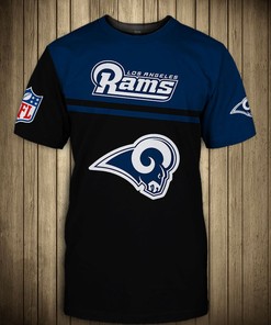 Men Los Angeles Rams 3D Hand Skull Tee Shirt, Unique Gifts For Fans