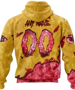 Men'S 3D Hoodie With Devil Eyes Design For Kansas City Chiefs Fans