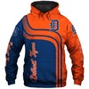 Men'S Detriot Tigers 3D Long Sleeve Hoodie, Perfect Gifts For Fans