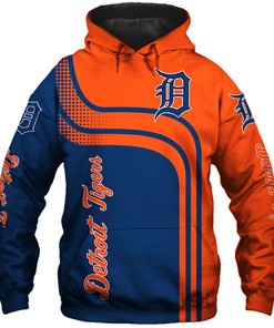 Men'S Detriot Tigers 3D Long Sleeve Hoodie, Perfect Gifts For Fans
