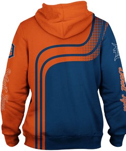Men'S Detriot Tigers 3D Long Sleeve Hoodie, Perfect Gifts For Fans