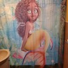 Mermaid African American Shower Curtain - Playful And Colorful Bathroom Decor With Unique And Whimsical Design