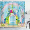 Mermaid And Fishes Print Colorful Shower Curtain For A Playful Bathroom Theme