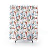Mermaid Reversed Shower Curtain - Unique Bathroom Decor