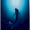 Mermaid Shower Curtain With Print Of A Mermaid In Deep Water - For A Magical Time In Your Bathroom