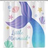 Mermaid Themed Shower Curtain with Oceanic Design for a Fun and Relaxing Bath