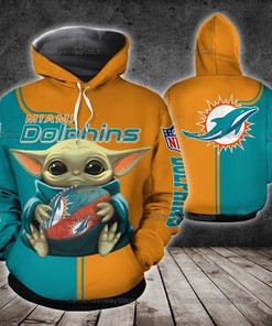 Miami Dolphins 3D All Over Print Hoodie, Unique Gifts For Fans