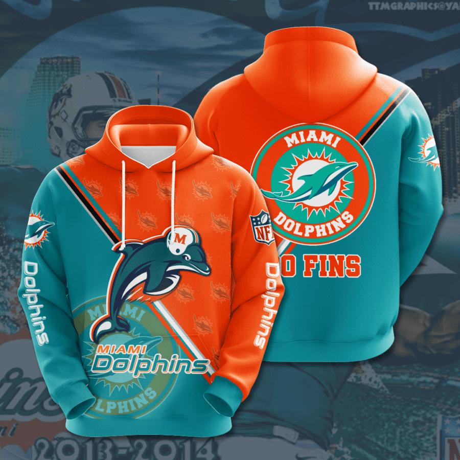 Miami Dolphins 3D Hoodie For Fan, Perfect For Game Day