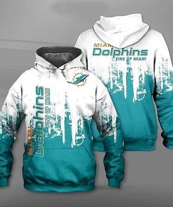 Miami Dolphins 3D Hoodie With 39 Design, Perfect Gifts For Fans