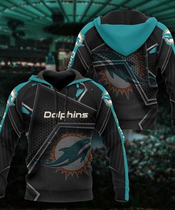 Miami Dolphins 3D Hoodie Zip-Up Hoodie For Fan, Show Your Style
