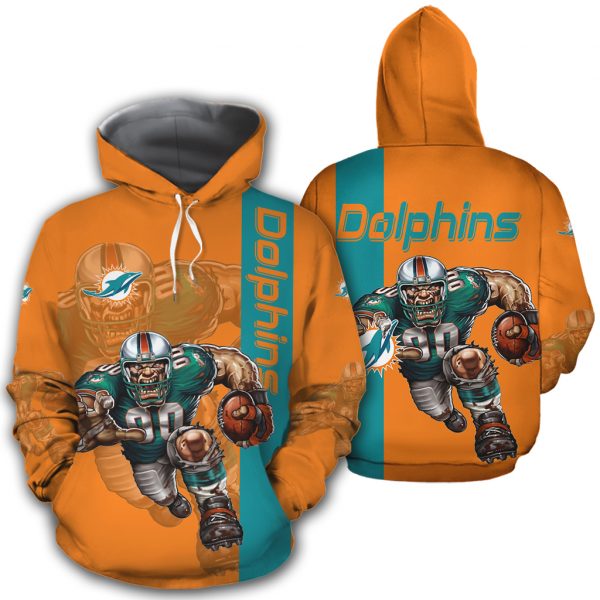 Miami Dolphins 3D Ultra Cool Hoodie - A Must-Have For Any True Fan