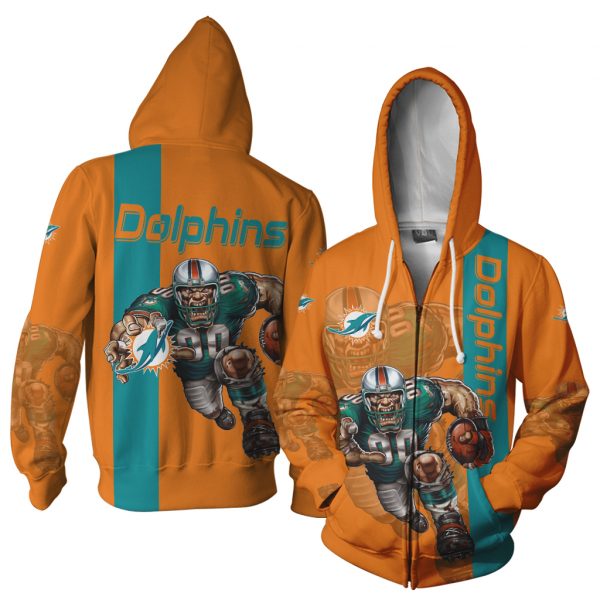 Miami Dolphins 3D Ultra Cool Hoodie - A Must-Have For Any True Fan