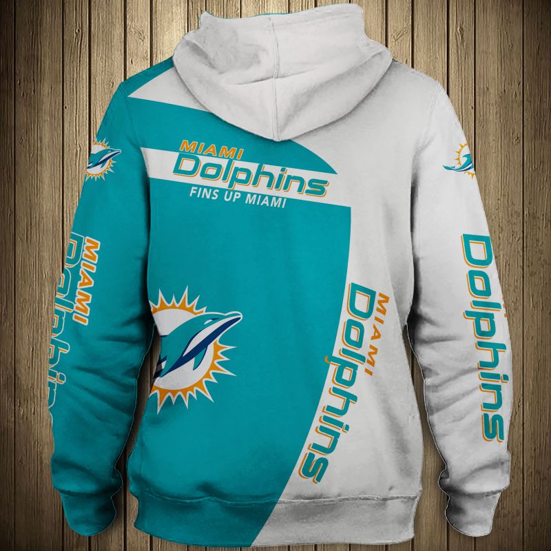 Miami Dolphins 3D Zip Hoodie Pullover Gift For Fans - Stay Warm And Stylish