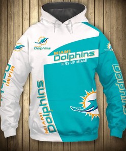 Miami Dolphins 3D Zip Hoodie Pullover Gift For Fans - Stay Warm And Stylish