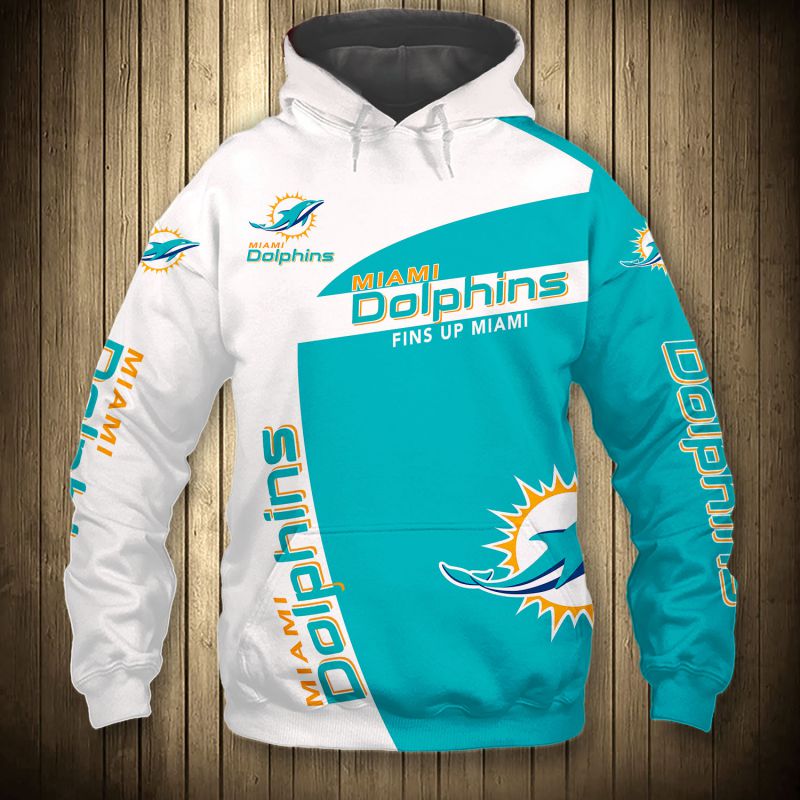 Miami Dolphins 3D Zip Hoodie Pullover Gift For Fans - Stay Warm And Stylish