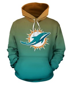 Miami Dolphins All Over Print 3D Hoodie