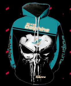 Miami Dolphins All Over Print 3D Hoodie For Enthusiastic Fans