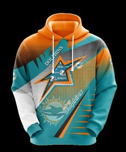 Miami Dolphins All Over Print 3D Hoodie For Nfl Fans