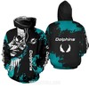 Miami Dolphins All Over Print 3D Hoodie Ideal For Men And Women 