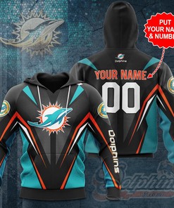 Miami Dolphins All Over Print Hoodie For Fan - 3D Hoodie