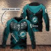 Miami Dolphins All Over Print Hoodie - Unique Gift For Nfl Fans