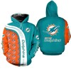 Miami Dolphins All Over Print Limited Edition 3D Hoodie, The Best Gift For Nfl Fans