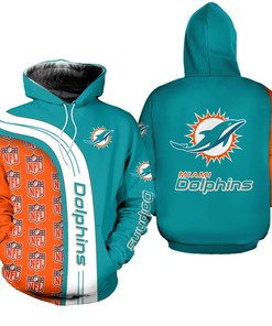 Miami Dolphins All Over Print Limited Edition 3D Hoodie, The Best Gift For Nfl Fans