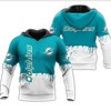 Miami Dolphins All Over Print Zip-Up 3D Hoodie With Limited Edition Design