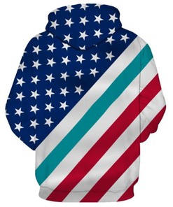 Miami Dolphins American Flag 3D Hoodie - Show Your Patriotism!