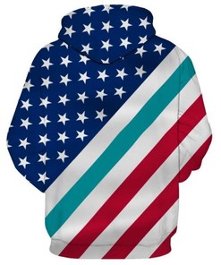 Miami Dolphins American Flag 3D Hoodie - Show Your Patriotism!